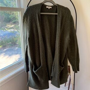 Madewell Olive Green Cardigan